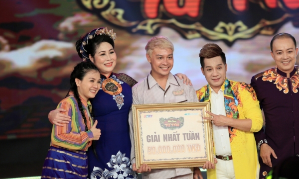 Thầy trò Minh Nhí xuất sắc giành giải nhất tuần